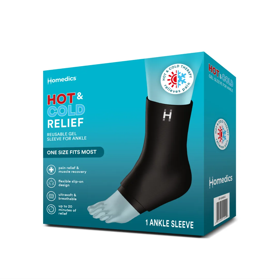 Hot and Cold Relief Gel Ankle Sleeve - Image 8