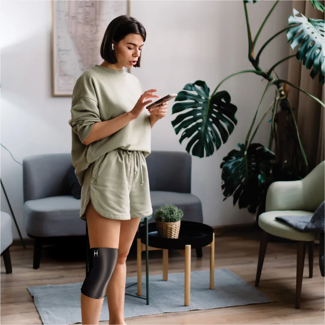 Hot and Cold Relief Gel Knee Sleeve - Image 6