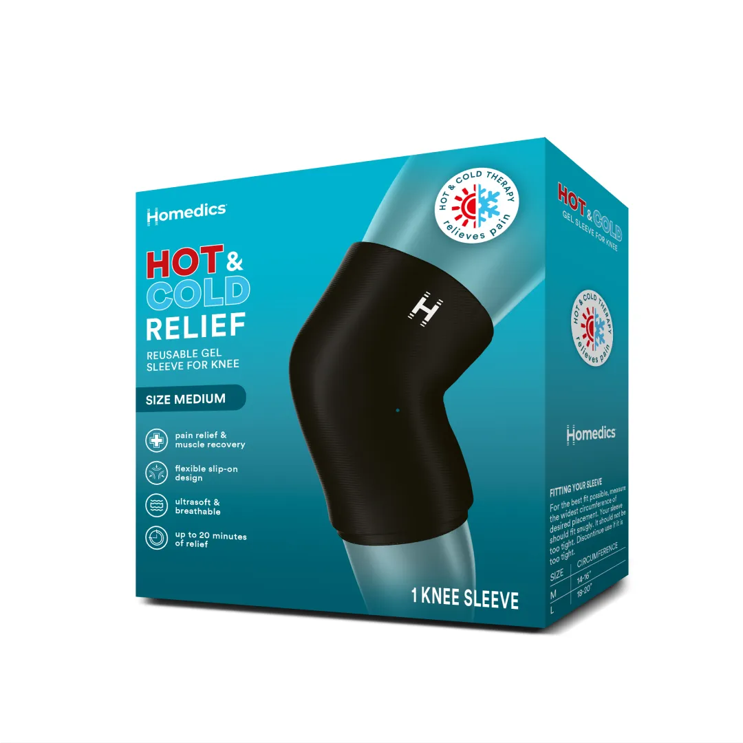 Hot and Cold Relief Gel Knee Sleeve - Image 8