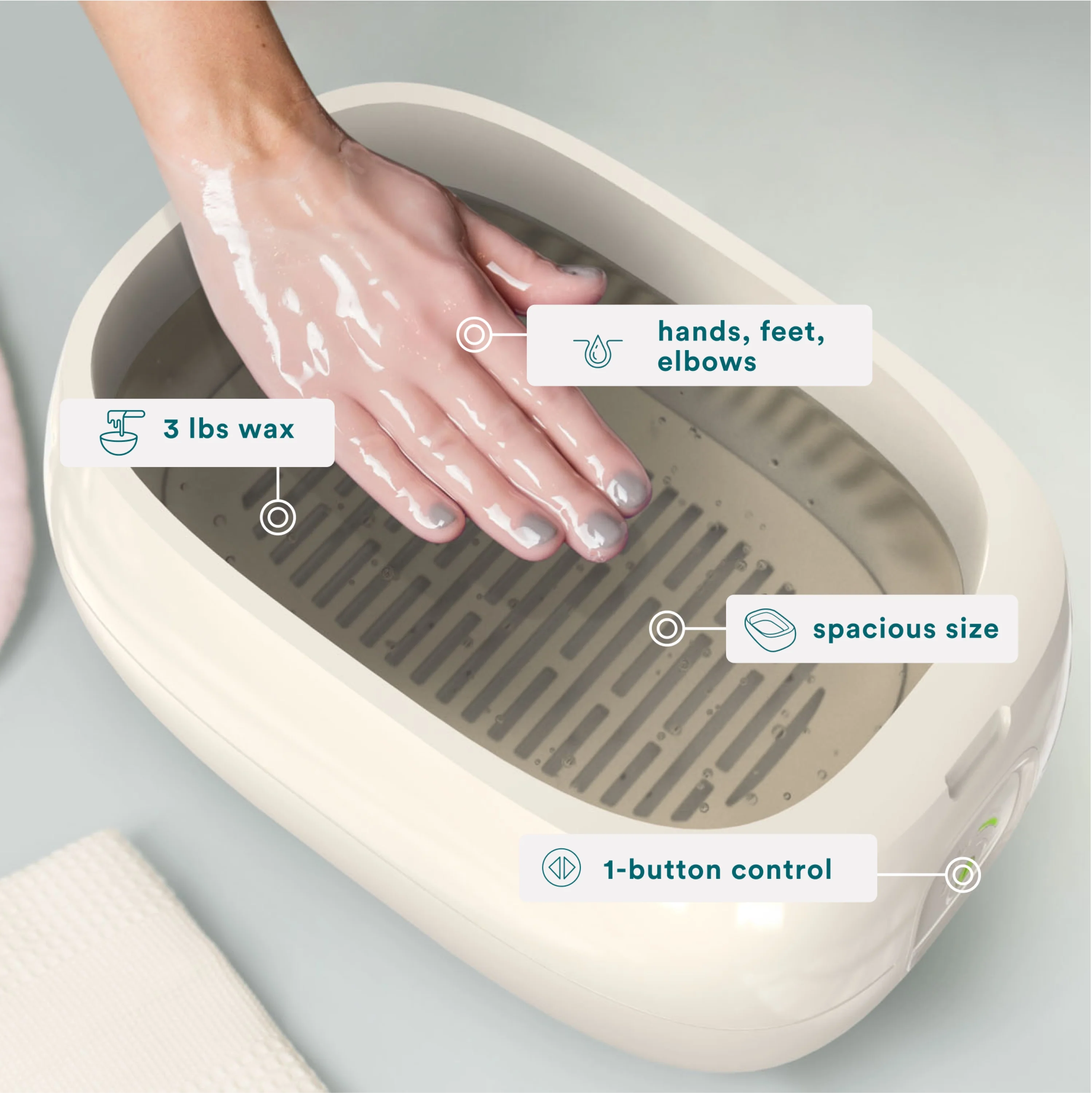 Theraspa Deluxe Paraffin Bath - Image 3