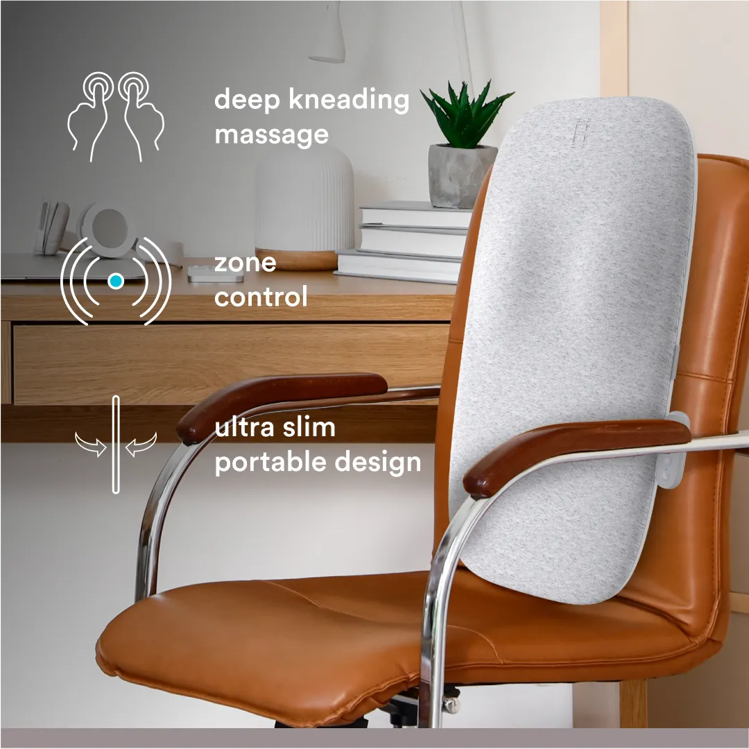 Ultra Slim Shiatsu Massage Cushion with Heat - Image 4