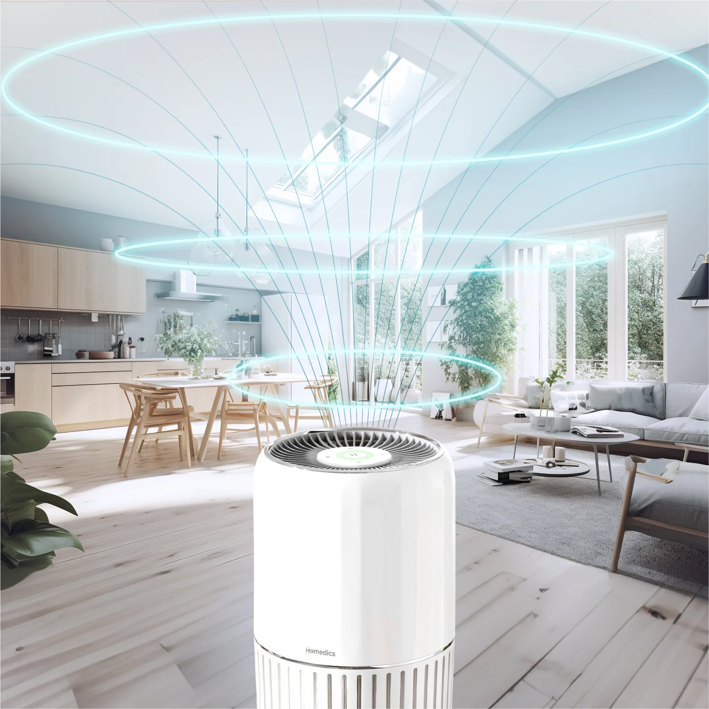 Large Room Smart Air Purifier T200 - Image 5