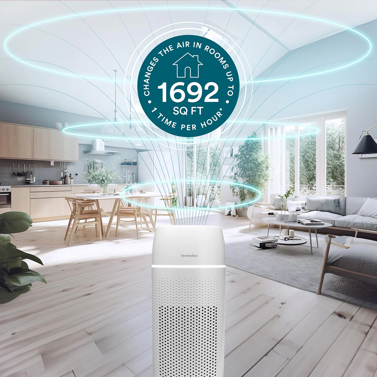 Large Room Tower Air Purifier T43 - Image 6