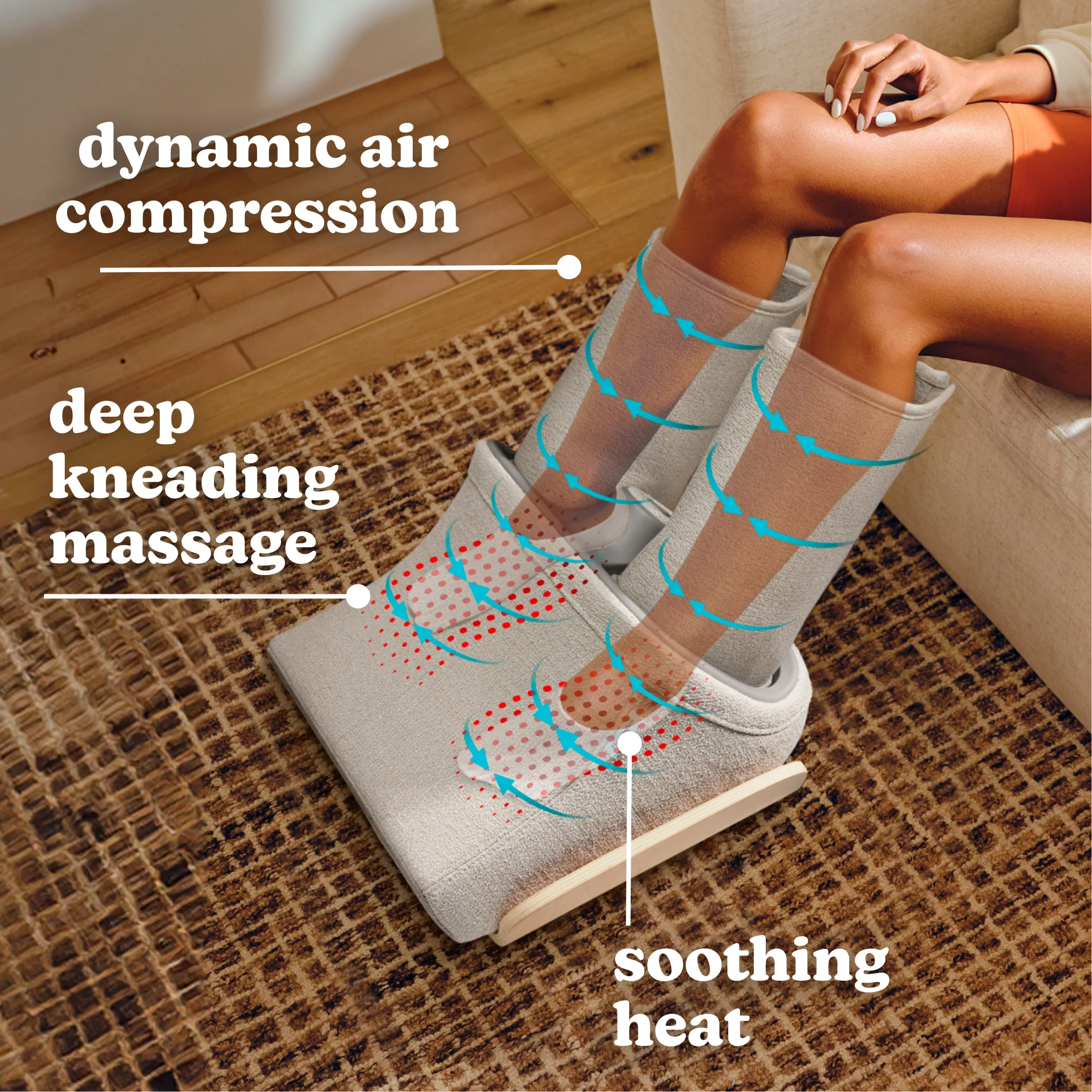 Luxe Comfort Foot & Calf Massage - Image 4