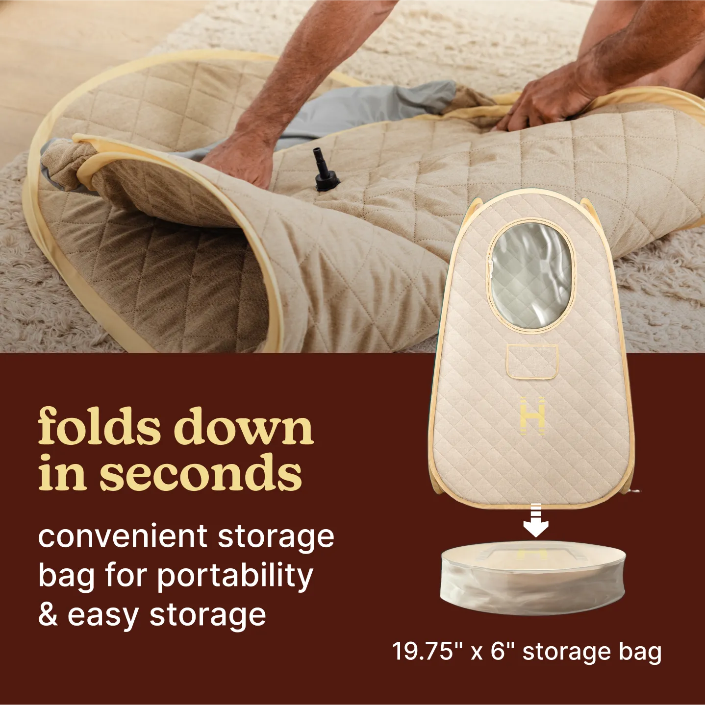 SaunaZen Portable Steam Sauna - Image 6