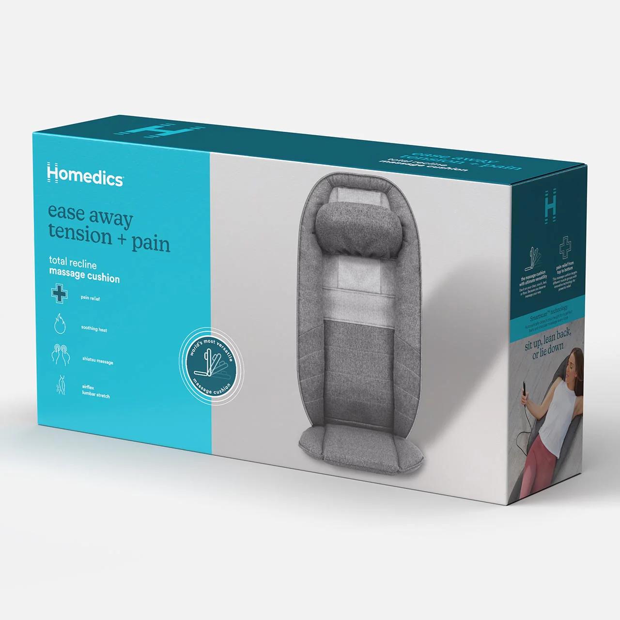 Total Recline Shiatsu Massage Cushion - Image 10