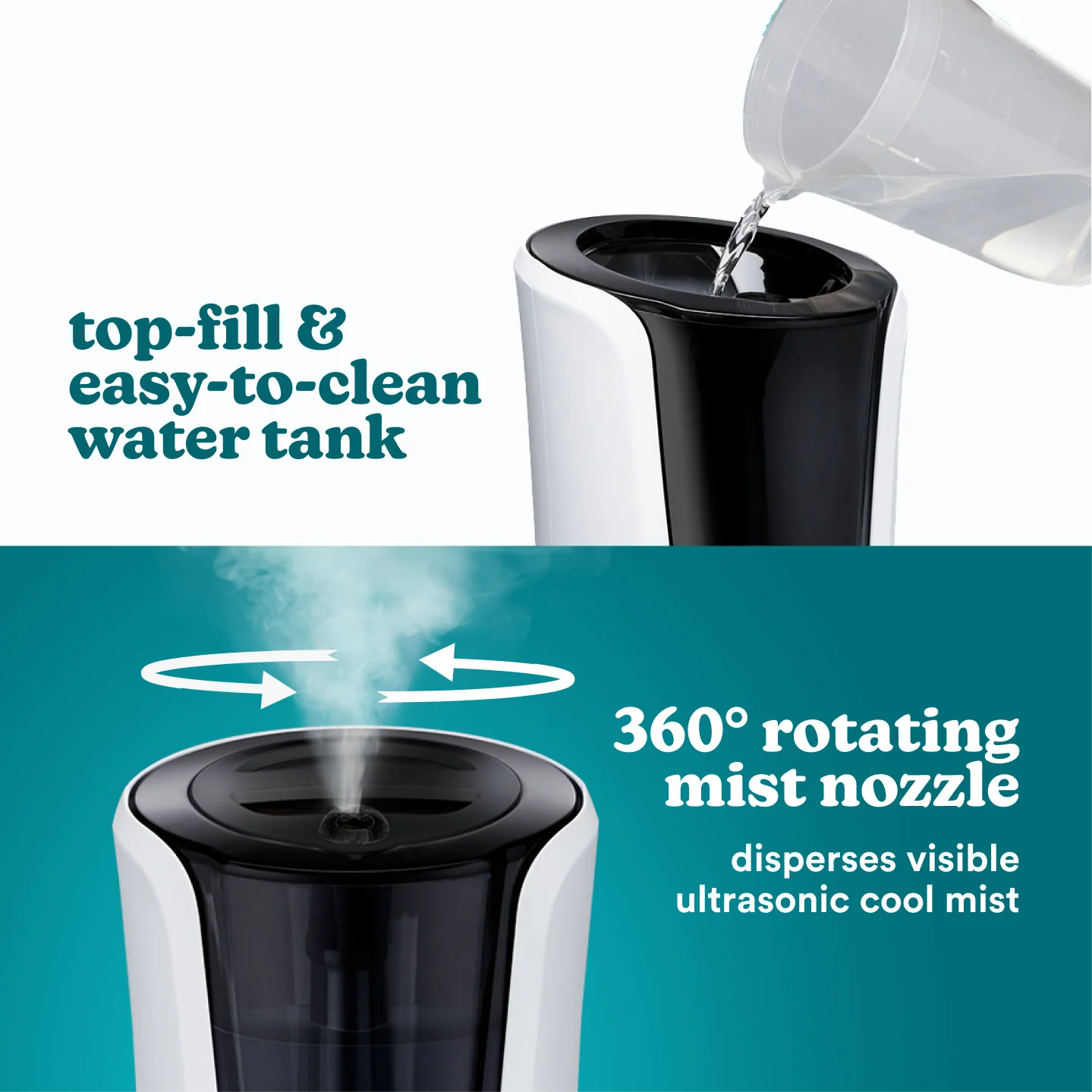 TotalComfort® Deluxe Warm & Cool Mist Ultrasonic Humidifier - Image 5